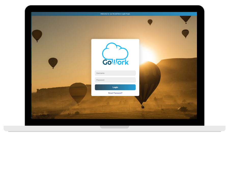 GoWork Login Preview