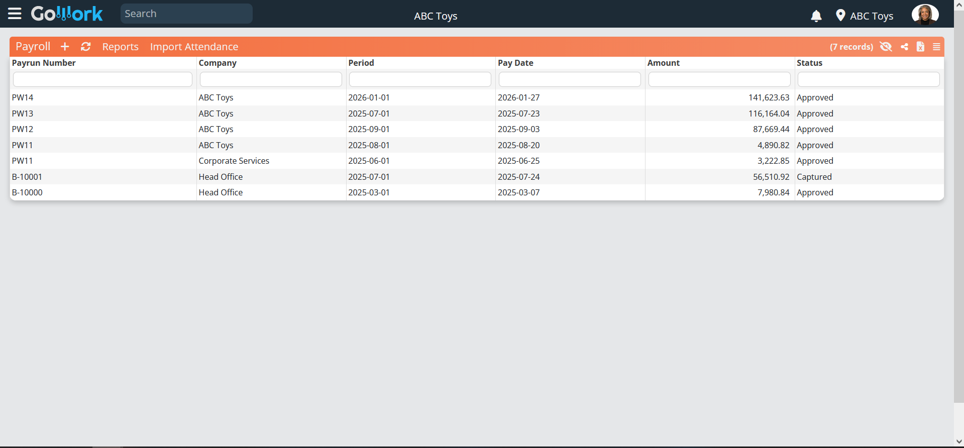 Payroll Module
